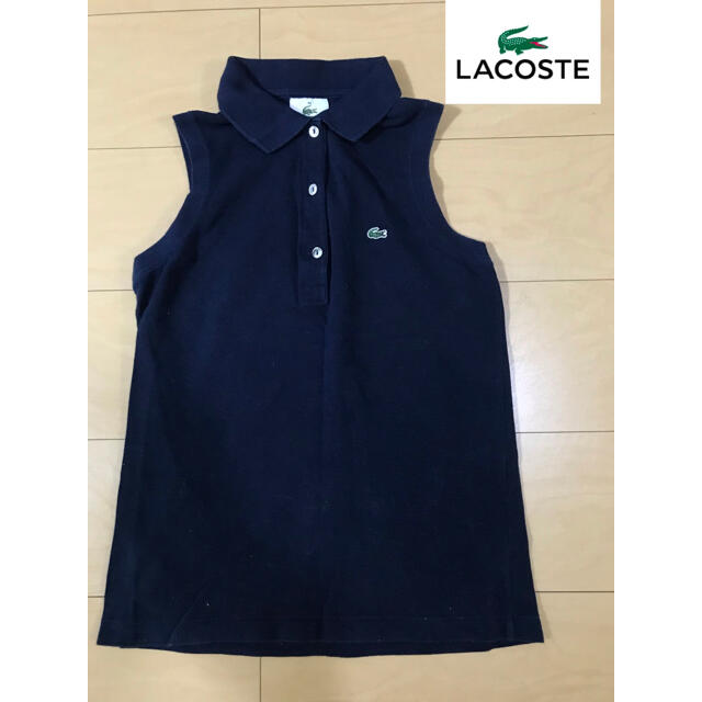 LACOSTE(ラコステ)のラコステノースリーブ ポロシャツ レディースのトップス(ポロシャツ)の商品写真