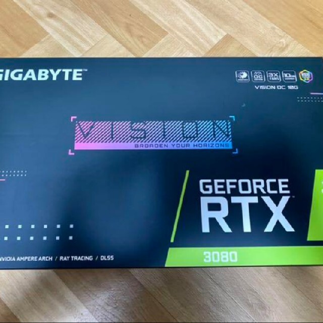 GIGABYTE GeForce RTX 3080 VISION OC 10G