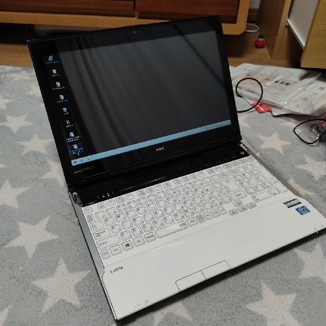 ノートPCNEC ノートパソコン　LL750LS6W　Office付