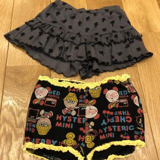 ヒステリックミニ(HYSTERIC MINI)のヒステリックミニ　キュロット＆パンツ2点セット(パンツ/スパッツ)