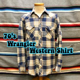 ラングラー(Wrangler)の70’s Wrangler ウエスタンシャツ(シャツ)