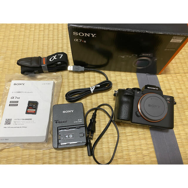 SONY α7r3 美品 SDXCカード おまけ付き