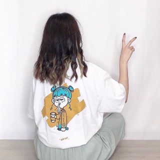 カーハート(carhartt)の【希少】over print オーバープリント Tシャツ over eats(Tシャツ/カットソー(半袖/袖なし))