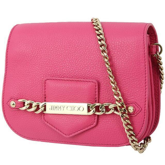 JIMMY CHOO バッグ レディース ピンク 新品 ジミーチュウ 1548