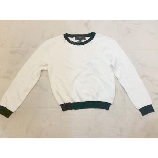 フォーエバートゥエンティーワン(FOREVER 21)のバイカラー　ショート丈　(ニット/セーター)