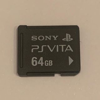 プレイステーションヴィータ(PlayStation Vita)のPlayStation Vita 純正 メモリーカード 64GB(その他)