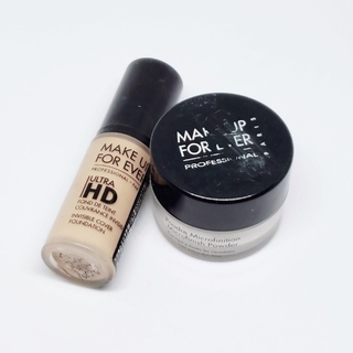 メイクアップフォーエバー(MAKE UP FOR EVER)の週末セール！メイクアップフォーエバー HDパウダー&リキッドファンデ(フェイスパウダー)