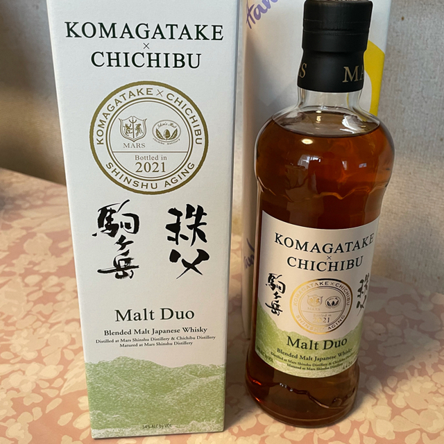 マルス 駒ヶ岳 ウイスキーモルト デュオ 2021 駒ヶ岳×秩父