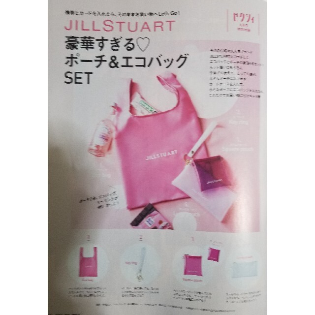 JILLSTUART(ジルスチュアート)のゼクシィ　付録のみ レディースのバッグ(エコバッグ)の商品写真