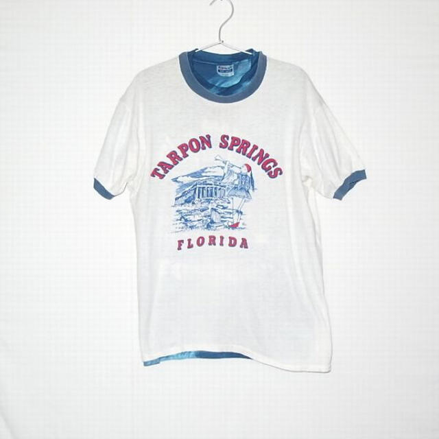 割引価格 Champion - TEE ️60’s【FLORIDA】VINTAGE Tシャツ(半袖+袖なし) - maisonkorea.com
