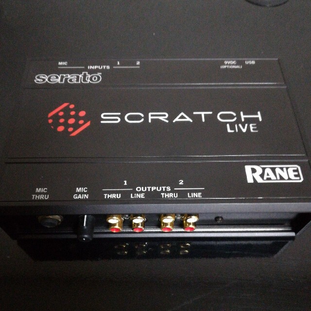 RANE SCRATCH LIVE インターフェースDJ 機器　DJ 機材 楽器のDJ機器(PCDJ)の商品写真