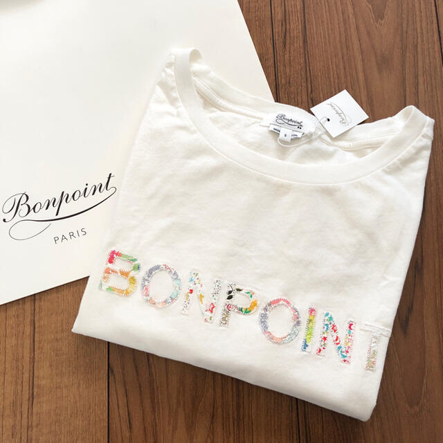 Bonpoint - ボンポワン 新品Tシャツ Sの通販 by Cherry's shop