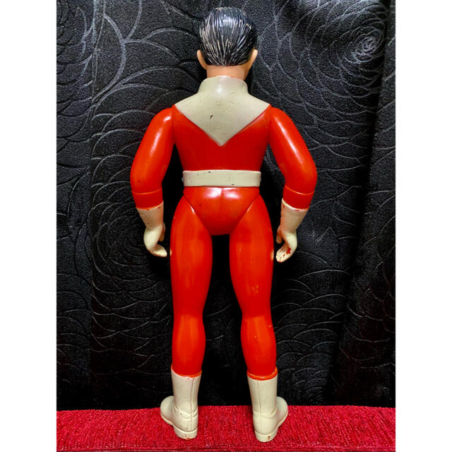 レッドマン70年代ソフビ30㌢ ブルマァク円谷プロ仮面ライダー レッドマン70年代ソフビ30㌢ ブルマァク円谷プロ仮面ライダー