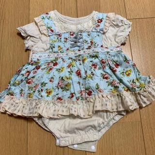 アクシーズファム(axes femme)のレア　axes famme Baby  ワンピース　70cm(カバーオール)