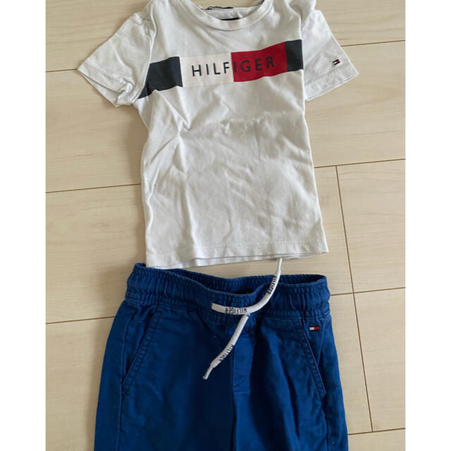 TOMMY HILFIGER(トミーヒルフィガー)のトミーヒルフィガー  トップス　ボトム キッズ/ベビー/マタニティのベビー服(~85cm)(Ｔシャツ)の商品写真