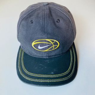 ナイキ(NIKE)の'90s 銀タグ NIKE cap 希少デザイン(キャップ)