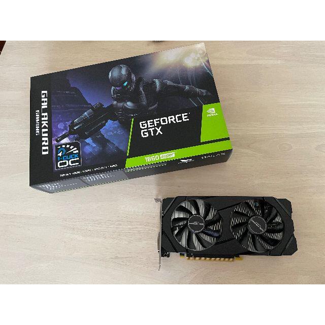 【ほぼ新品】玄人志向NVIDIA GTX 1660Super グラフィックボード