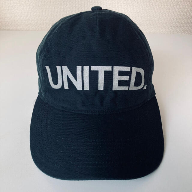 NIKE(ナイキ)の'90s〜'00s NIKE シルバータグ cap UNITED 希少 メンズの帽子(キャップ)の商品写真