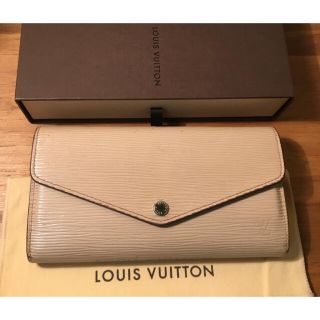 ルイヴィトン(LOUIS VUITTON)のルイヴィトン エピ ベージュ　長財布(財布)