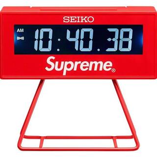 シュプリーム(Supreme)のSupreme Seiko Marathon Clock Red(置時計)