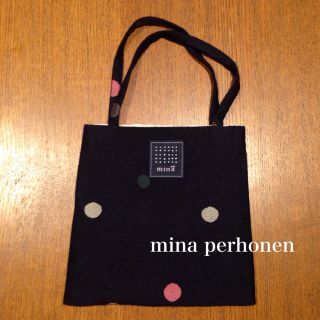 ミナペルホネン(mina perhonen)のdrops ミニバック(ハンドバッグ)