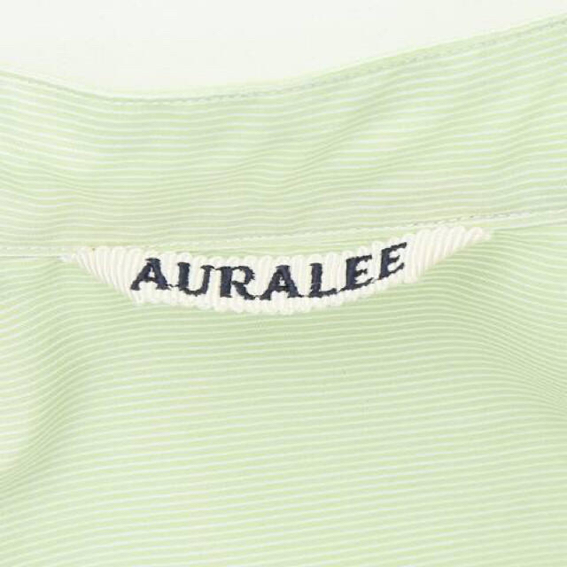 AURALEE オーラリー FINX SILK STRIPE ロングワンピース