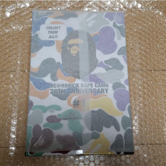 MEDICOM TOY(メディコムトイ)の28TH ANNIVERSARY BE@RBRICK BAPE CAMO #1 エンタメ/ホビーのフィギュア(その他)の商品写真