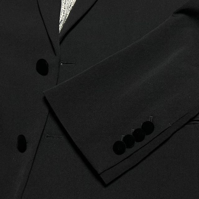 NUMBER (N)INE - 美品 ナンバーナイン 07AW ベロアクルミボタン 2B