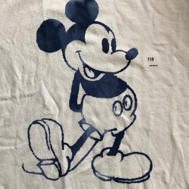 UNIQLO(ユニクロ)のUNIQLO 半袖Tシャツ　Disney ミッキー　MICKEY BLUE キッズ/ベビー/マタニティのキッズ服男の子用(90cm~)(Tシャツ/カットソー)の商品写真