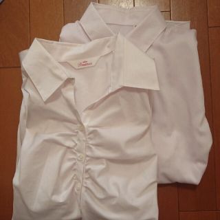 アオヤマ(青山)の【専用4枚】リクルート 長袖ブラウス 13号 洋服の青山(シャツ/ブラウス(長袖/七分))