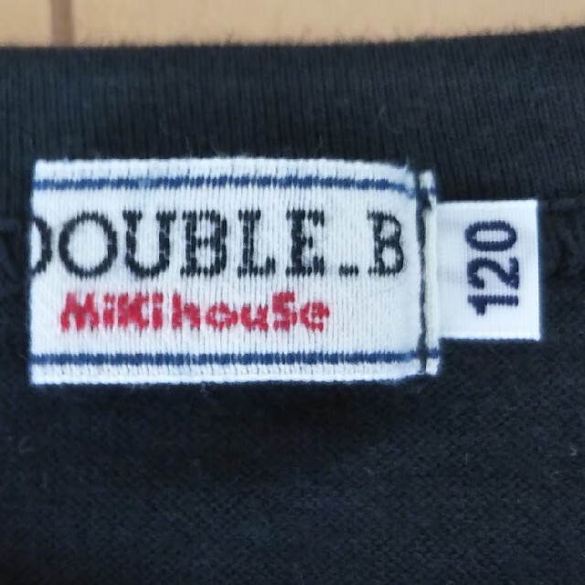 DOUBLE.B(ダブルビー)のDOUBLE.B Tシャツ 120cm キッズ/ベビー/マタニティのキッズ服女の子用(90cm~)(Tシャツ/カットソー)の商品写真