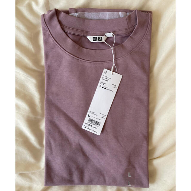UNIQLO(ユニクロ)のUNIQLOU ユニクロユー  Tシャツ　サイズL エアリズムコットン メンズのトップス(Tシャツ/カットソー(半袖/袖なし))の商品写真
