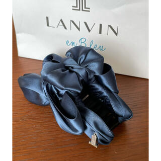 ランバンオンブルー(LANVIN en Bleu)のLanvin ランバン　オンブルー　ヘアクリップ(バレッタ/ヘアクリップ)