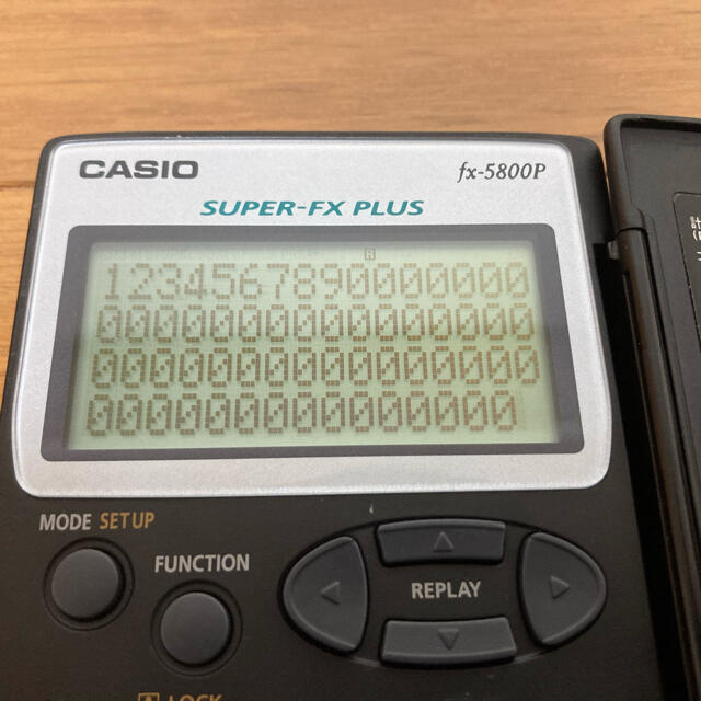 CASIO(カシオ)の関数電卓　CASIO fx-5800p インテリア/住まい/日用品のオフィス用品(その他)の商品写真