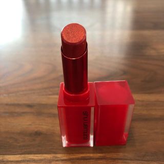 シュウウエムラ(shu uemura)のshu uemura 赤リップ　新品未使用(口紅)