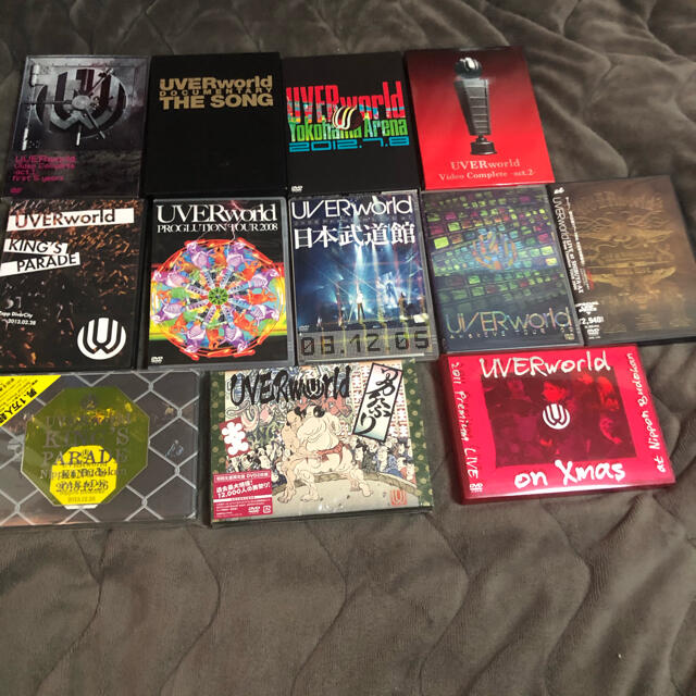 UVERworld ウーバーワールド DVD まとめ売り | フリマアプリ ラクマ
