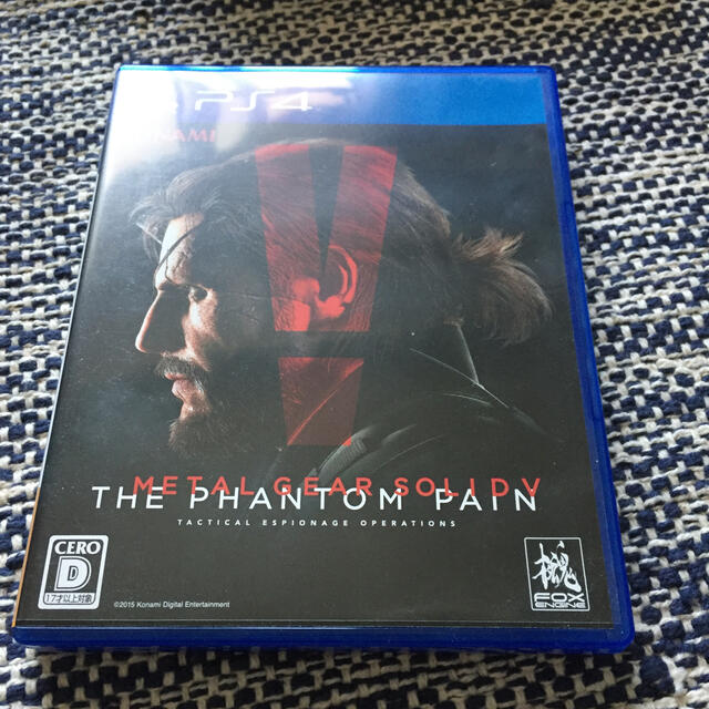 メタルギア ソリッド V ファントムペイン PS4 エンタメ/ホビーのゲームソフト/ゲーム機本体(家庭用ゲームソフト)の商品写真