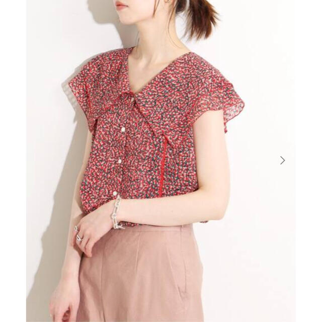 即購入◎】IENA LA BOUCLE RATTI フラワーフリルブラウス | cesavem.mx