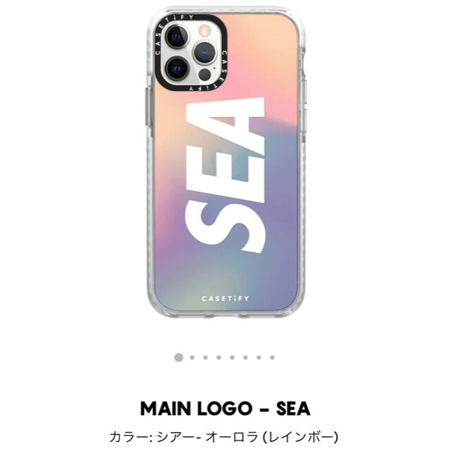 スマホアクセサリーWIND AND SEA casetify iPhone11用ケース