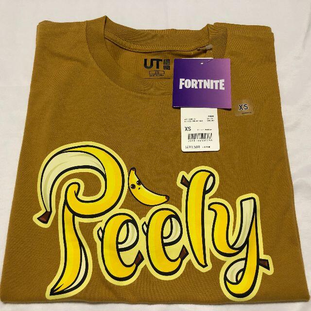 UNIQLO(ユニクロ)の新品【XS】(黄) ピーリー フォートナイト2nd ユニクロ メンズのトップス(Tシャツ/カットソー(半袖/袖なし))の商品写真