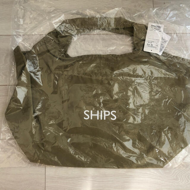 SHIPS(シップス)の【新品未開封】SHIPS:大容量エコバッグ　ベージュ レディースのバッグ(エコバッグ)の商品写真