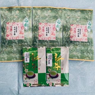 新茶　そのぎ茶　白折80g×3袋　茎茶　緑茶 そのぎ茶 日本茶 長崎県産(茶)