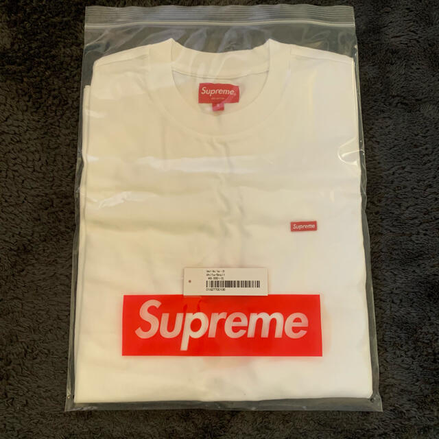 20ss supreme small box tee white サイズs 新品 1