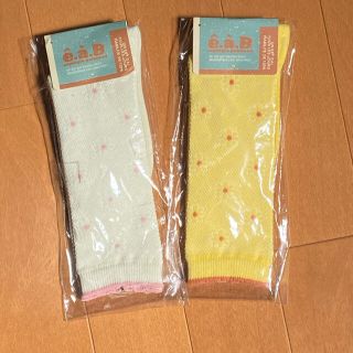 ベベ(BeBe)の新品未開封　e.a.B　花柄ソックス　2足セット(靴下/タイツ)