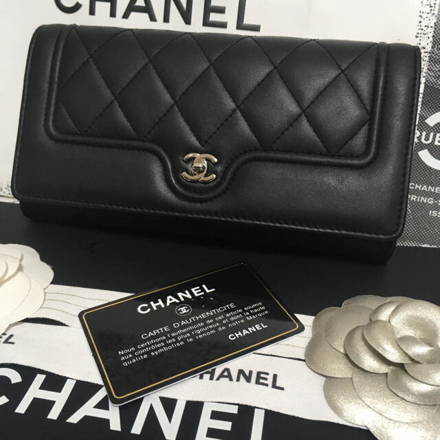 CHANEL(シャネル)の専用♡超美品 ♡ CHANEL シャネル マトラッセ 長財布 正規品 レディースのファッション小物(財布)の商品写真