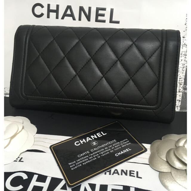 CHANEL(シャネル)の専用♡超美品 ♡ CHANEL シャネル マトラッセ 長財布 正規品 レディースのファッション小物(財布)の商品写真