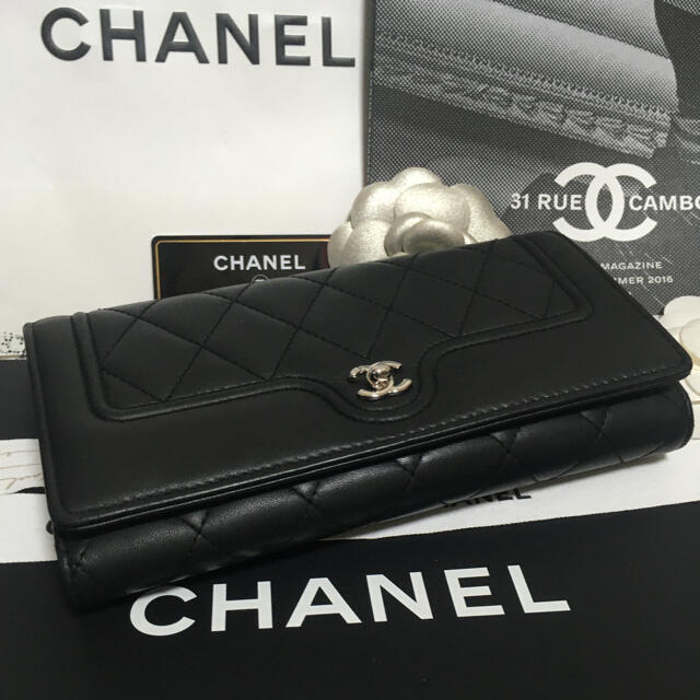 CHANEL(シャネル)の専用♡超美品 ♡ CHANEL シャネル マトラッセ 長財布 正規品 レディースのファッション小物(財布)の商品写真