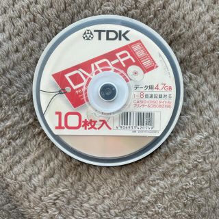 ティーディーケイ(TDK)のTDK DVD-R47AL*8枚 データ用DVD-R 4.7GB 8倍速対応(PC周辺機器)