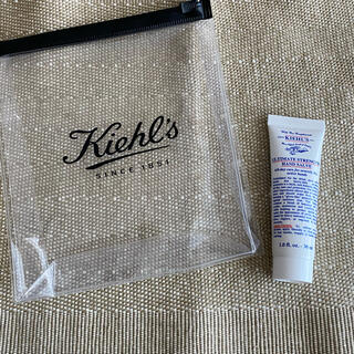 キールズ(Kiehl's)のKiehl's ハンドクリーム ポーチ セット 未使用(ハンドクリーム)