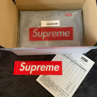 シュプリーム(Supreme)の20ss supreme small box tee サイズS Grey グレー(Tシャツ/カットソー(半袖/袖なし))